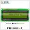 16x1 lcd display module (NO:YB1601A)