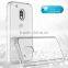 Samco Scratch Resistance Soft TPU Bumper + PC Plastic Hard Transparent Case Cover for Motorola Moto G4