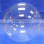 Transparent plastic sphere, clear glass sphere, clear hollow plastic sphere