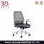 C77 Popular Adjustable Pu leather meeting office chairs without wheels