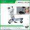 2015 New best selling 3 wheels aluminum alloy airport shopping trolley with brake (YB-AT01)