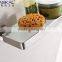 3305 2016 top selling simple european style 304 stainless steel Bathroom accessories single glass shelf                        
                                                Quality Choice