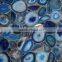 Luxury Agate Stone Slab Natural Agate Stone/ Blue Agate Tile for Different Beautiful Decoration
