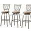 Modern Design Popular Metal Bar Stool with High Legs