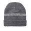 Custom Plain Cotton Knitted Beanie Hats Jersey Hat