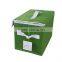 Fashion Organizer Bag Promotional Custom Foldable Polyester Fabric Storage Box