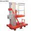 Single-ladder stop type spider lift