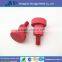 Knurld thum CNC parts thumb screw anodized Red /lathe part of anode screw/Red Extra-Large Anodized Aluminum Thumbscrews/