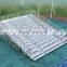 15 rows deluxe used aluminum bleachers for sale