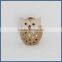 Home & Garden Decoration Beige Small Ceramic Craft Owl
