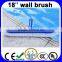 18'' plastic swimming pool wall brush, pool cleaning brush