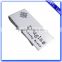 Customized Cheap Enamel Spring metal money clip