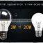 shadowless led bulb dimmable mirror silver cover A60 2w 4W 5W 6W 8W filament edison bulb                        
                                                Quality Choice