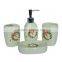  Ceramic bathroom accessories set