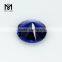 Wholesale Good Quality Round Brilliant Cut Deep Blue Nano Gemstone