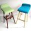 Fabric Barstool,pu Seat Barstool,Rustic Style Barstool,Barchair,Solid Wood Barstook,Bentwood Barstool