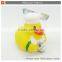 Hot selling funny vinyl bath duck toy for wholesale