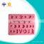 Factory produced cute shape silicone ice cube tray silicone molds