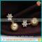 gold south sea pearl earrings for women jewelry