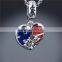 2016 Trendy Sliding Heart Shape Pendants Jewelry