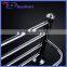 Vertical free standing metal towel racks for small bathrooms