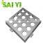 Aluminium sheet round hole perforated sheet fence panels