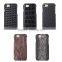Wholesale price for iphone 7 carbon fiber texture super slim leather case back cover, new products