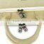 Fashionable BUBM khaki super-thin convenient work pretty attract attention laptop bag both men and women