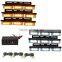 54 LED Amber & White Emergency Vehicle Strobe Lights Car Truck Flash Warning Lights for Front Grille/Deck