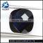 chinese cushion shape 6x6mm synthetic black sapphire