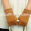 2016 5 Colors New Women Ladies Winter Warm Vintage Touch Screen Lace Gloves for Women