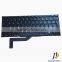 Wholesale NEW Original 2013-2015 Year NO Backlight for RMBP Pro Retina A1398 IT Italy Keyboard