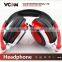 VCOM 2015 Folding Coloured DJ Headphones from China Factory