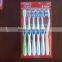 clear PVC vacuum formed blister packaging for toothbrush