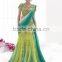 Green Net Lehenga Saree