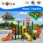 Heavy Duty Outdoor Playground Equipment Kids Outdoor Play Gym Stainless Steel Tube Slide