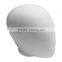 faceless egg head mannequin with painting or chrome finish,colorful available