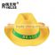 wholesale cowboy hats with custom cheap fedora hat for promotion