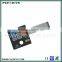 Vibration meter control panel metal dome membrane keypad
