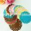 Custom silicone cup coaster rubber PVC coaster leather coaster