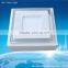 6w 8w 10w Double Color Surface Mounting LED Ceiling Panel Light
