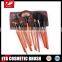 12pcs Popular coffee color makeup brush set with best quality