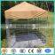 5'x10'x6' big dog house clamp connector dog runs solid roof dog kennels