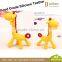 Baby Safety Chewable Baby Teether Giraffe Fruit Type Silicone Baby Teether OEM Seivice