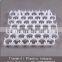 china hotsale 25 holes plastic duck egg tray