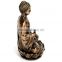 Factory Custom made best home decoration gift polyresin resin terracotta buddha