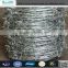 hot sale 12 14 16 gauge galvanized Barbed Wire(best quality and direct factory)
