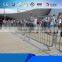 Professional direct custom logo activity used galvanized barrier/Crowd control stanchions