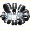 China manufacture best quality p type steel pipe/clip with fixing rubber clamp