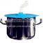 Steam Ship Silicone Suction and Food Cover Lid/Splatter Guard